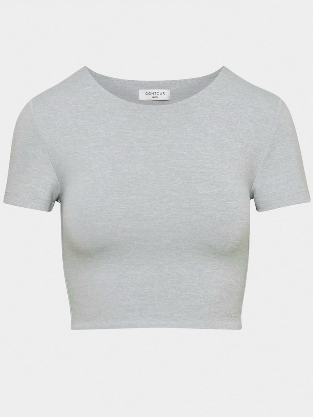 Aritzia Contour Crew Cropped T-Shirt (Size XXS)